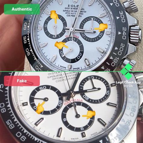 rolex daytona fake vs original|fake rolex daytona for sale.